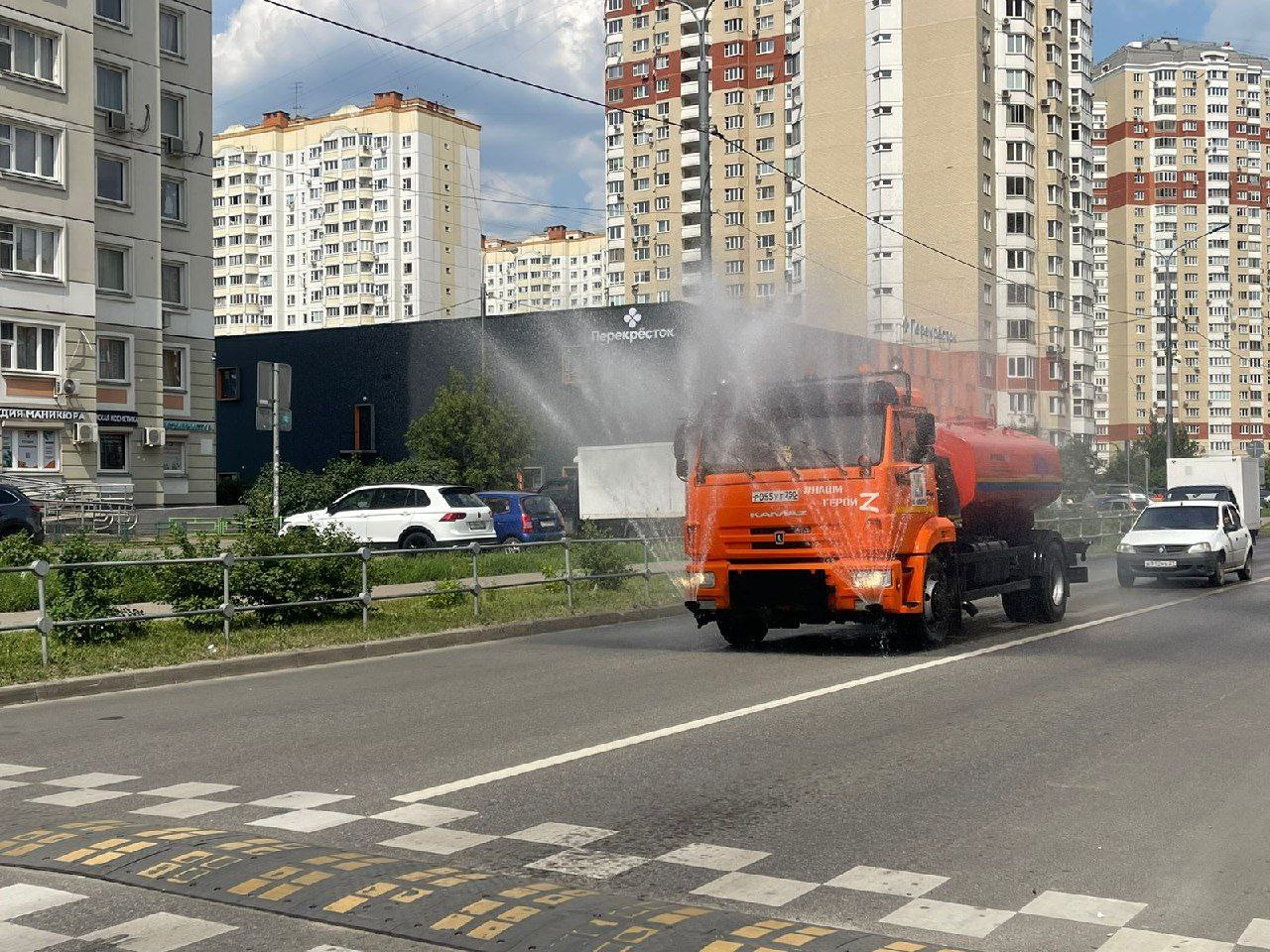 Более 412 километров дорог промыли в Люберцах за минувшую неделю |  Администрация городского округа Люберцы Московской области